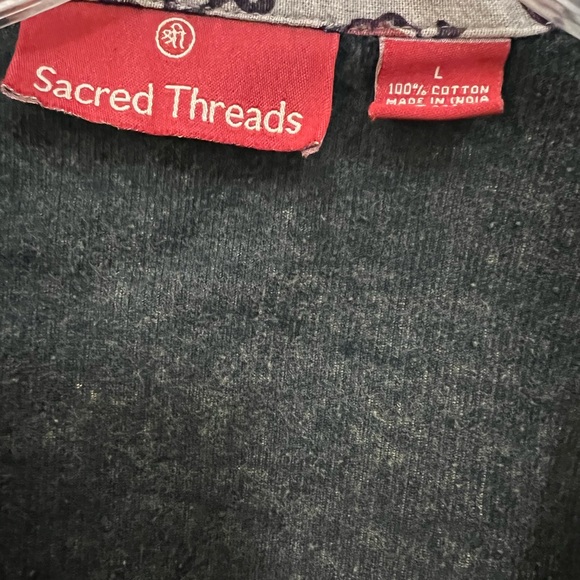 Sacred Threads Multicolor Patchwork Jacket - Picture 8 of 8